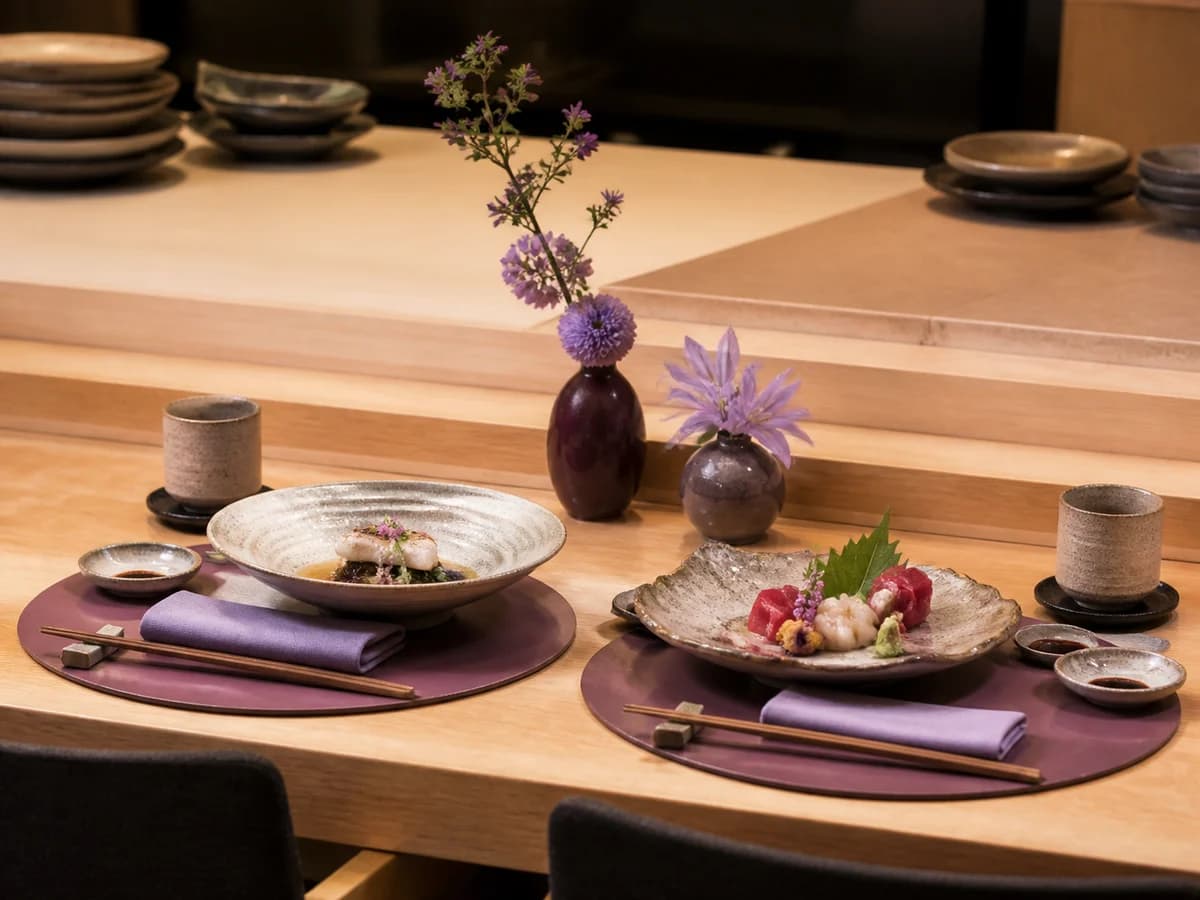 Omakase dining experience for two