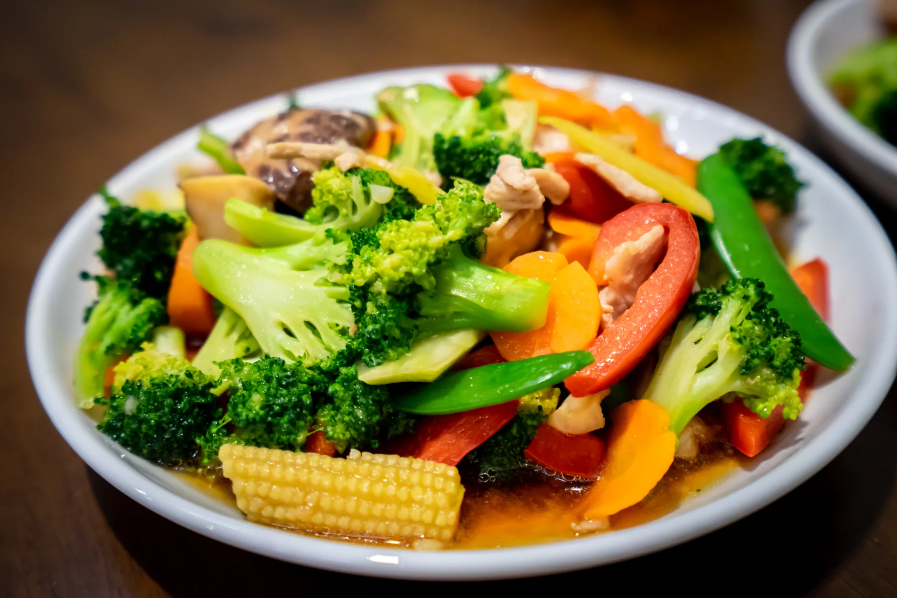 A colourful confinement meal prepared for postpartum recovery